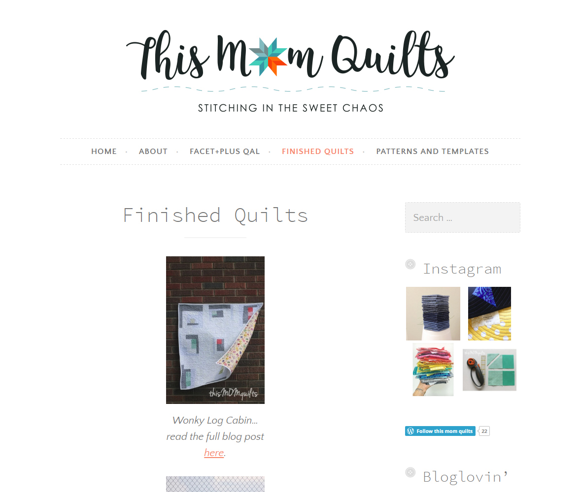 This Mom Quilts Logo - In Situ